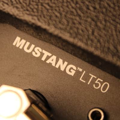 Fender Mustang LT50 50-Watt 1x12" Digital Modeling Guitar Combo 2020 - Present - Black image 5
