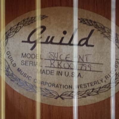 '91 Guild S4CE Songbird NT Westerly, R.I. Gold! 'Old Style' image 8