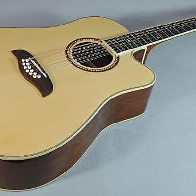 Oscar Schmidt OD312CE-A 12 String Acoustic Guitar 2026 Natural image 6