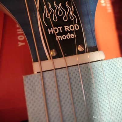 Gretsch G6120SH-HBLU Brian Setzer Hot Rod 2017 2 Tone Harbor Blue image 7