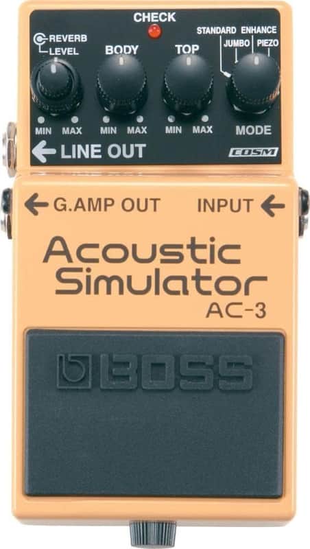 Boss AC-3 Acoustic Simulator Pedal image 1