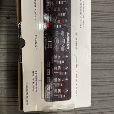 Samson Graphite MF8 Mini USB MIDI Fader Controller 2010s - Black Bild 3