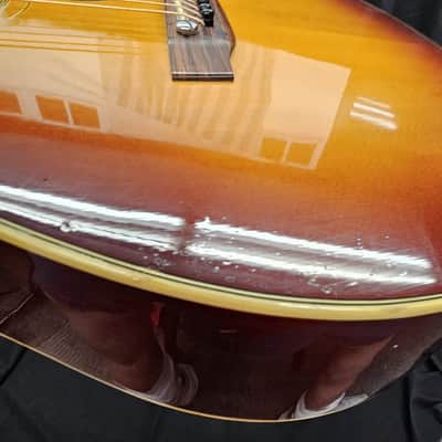Epiphone FT130SB Caballero 1970s Sunburst image 9