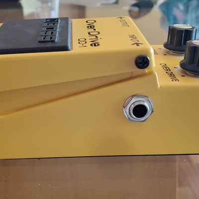 Boss OD-1 Over Drive (Black Label) 1989 - Yellow image 5
