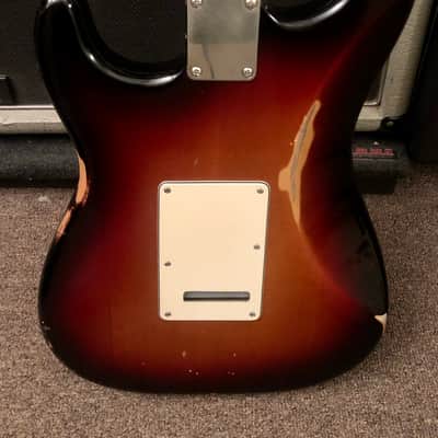 Fender Highway One Stratocaster HSS super strat nitro relic partscaster with Suhr pickups - Nash killer image 7