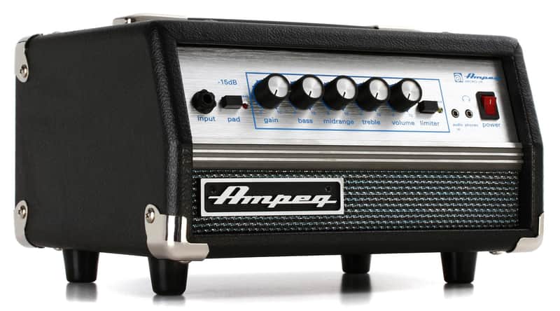 Ampeg SVT Micro VR 200-watt Classic Head - Black (2-pack) Bundle image 1