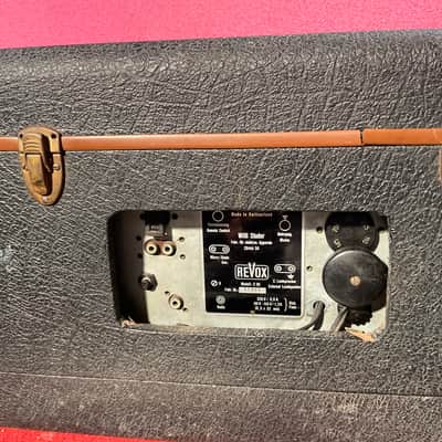 Revox type C36 TUBE TAPE RECORDER BLACK ( rare) image 8