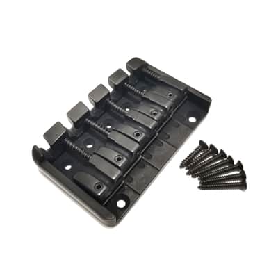 Ibanez Accu-Cast B305 5 Strings Bass Bridge - Black image 1