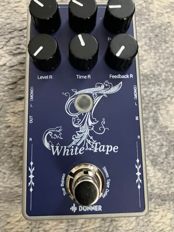 Donner White Tape Stereo Delay image 1