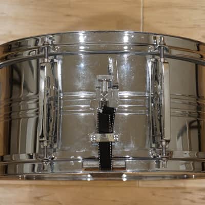 Early 80s Yamaha SD-565MA 6.5x14 Recording Custom Steel Snare Drum image 2