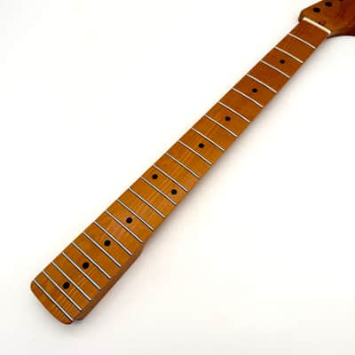 HooDoo Stratocaster Neck Roasted Maple Nitro New hsn6473 image 1