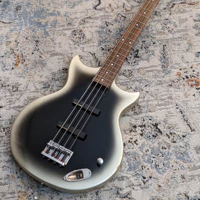 1999 Burny / Fernandes WSB-80EV Eins:Vier Lüna's signature model- black with silver burst image 3
