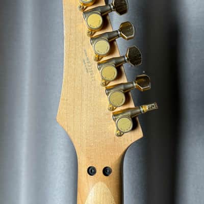 First Year! Ibanez JEM7V-WH Steve Vai Signature with Ebony Fretboard 1993 White image 13