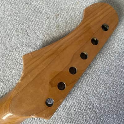 Strat Style Roasted Maple Guitar Neck image 2