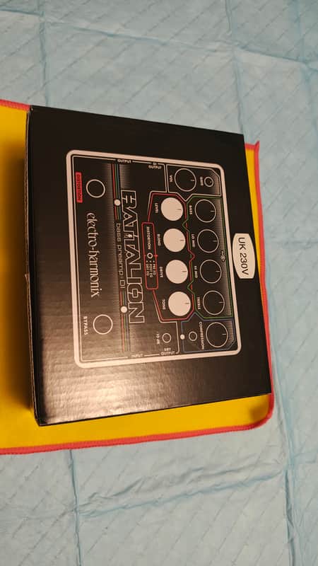 Electro-Harmonix Battalion Bass Preamp/DI fully boxed unused psu image 1