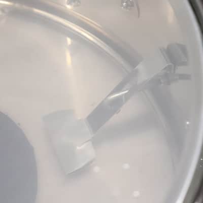 Premier 5.5x14" Ten Lug Chrome Over Steel Snare Drum Vintage 1970's image 13