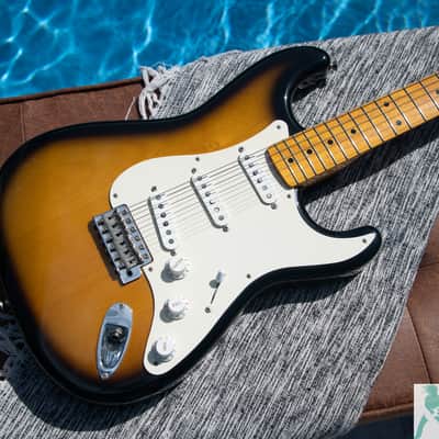 2007 Fender ST57-78TX - '57 Stratocaster Reissue - 7 lbs 9 oz's! - Crafted in Japan - Premium Alder Body & USA Texas Special PU's - Pro Set Up! w Perfect Frets/ Action/Intonation image 1