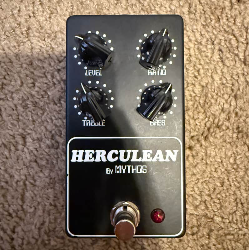 Mythos Pedals Herculean Overdrive V2 (4-Knob) 2010s - Graphic image 1
