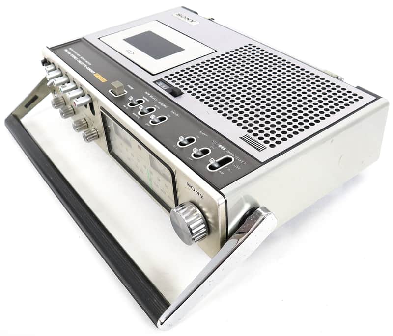 Vintage Sony Japan CF-2700D AM/FM Cassette-Corder Player Tape