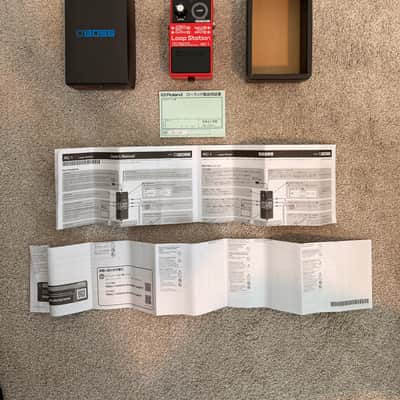 Boss RC-1 Loop Station 2014 - Present - Red image 2