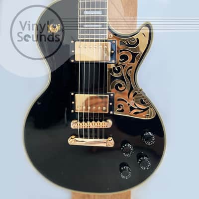Custom Headstock Sustain Plates for Gibson and Epiphone Les Paul Electric Guitars Gold & Chrome image 3