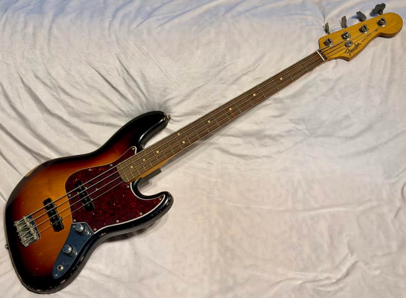 Fender 60th Anniversary Road Worn '60s Jazz Bass | Reverb