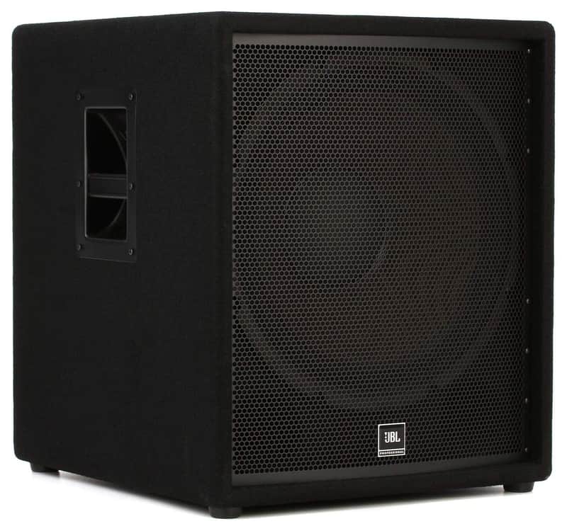 JBL Professional JRX218S Portable Stage Subwoofer, 18-Inch,Black image 1