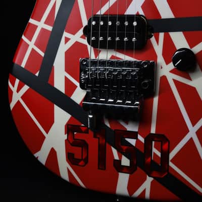 EVH 5150 Striped Series - Red/Black/White image 5