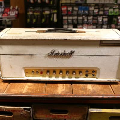Marshall JMP 1959 Super Lead 2-Channel 100-Watt Guitar Amp Head 1967 - 1975 - Black image 2