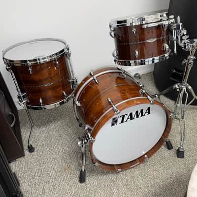 Tama Star Bubinga Bop Drum Set - Natural Indian Laurel 18x14 12x8 14x12 image 1