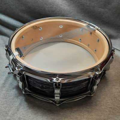 Ludwig 100th Anniversary Maple Legacy "Jazz Festival" 5x14" - Black Oyster Pearl image 8