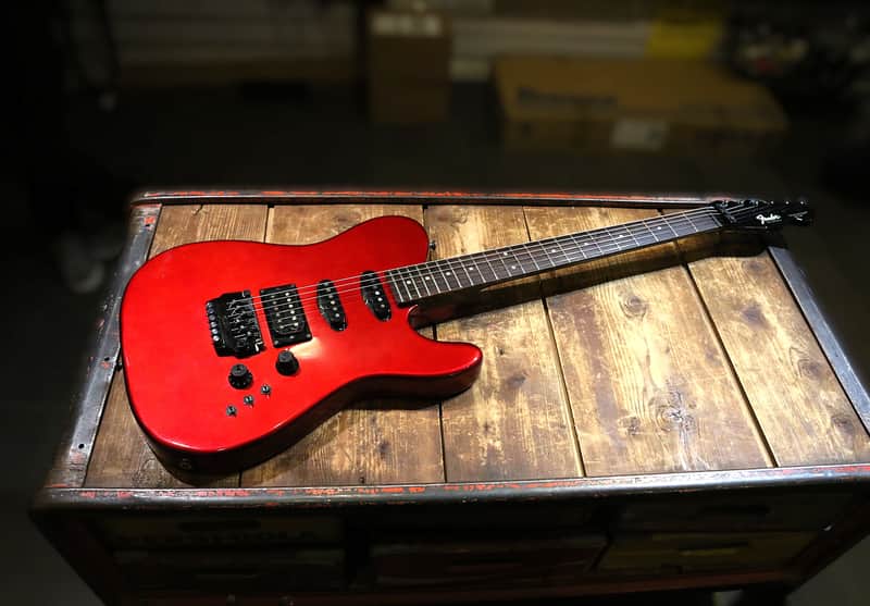 Fender Contemporary Series Telecaster HSS 1987 - Candy Apple Red