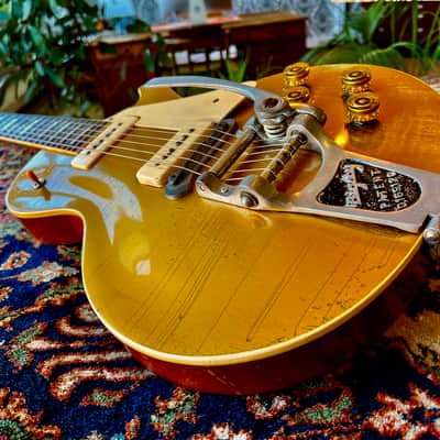 1953 Gibson Les Paul Goldtop w/ Bigsby + case image 9