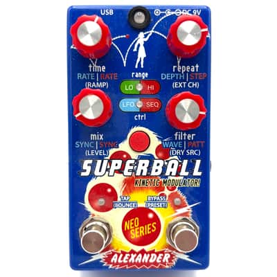Alexander Pedals Superball Kinetic Modulator Guitar Pedal image 1