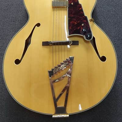 D'Angelico Excel EXL-1 Hollow Body Archtop with Pau Ferro Fretboard Natural image 2