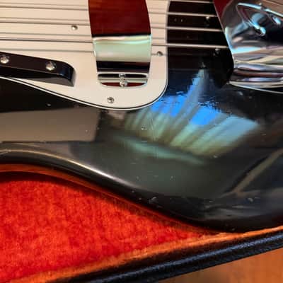 Fender Jazz bass guitar 1973 - Black image 2