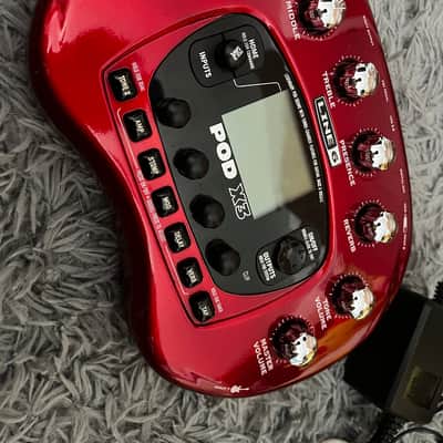 Line 6 POD X3 Multi-Effect and Amp Modeler 2007 - 2008 - Red image 1