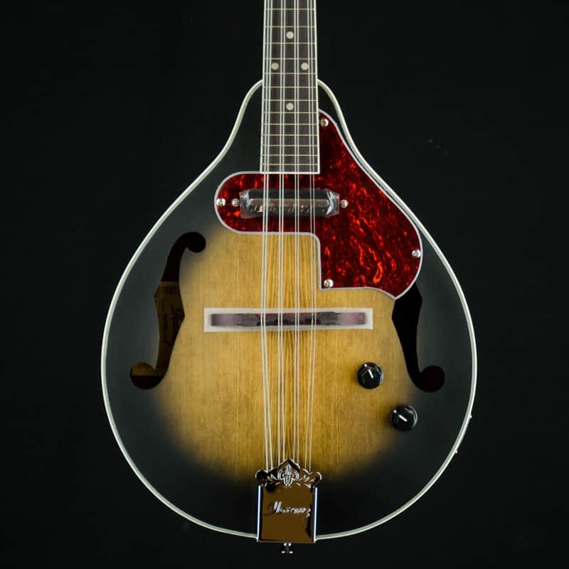 Ibanez M510E Mandolin Open Pore Vintage Sunburst with Pickup image 1