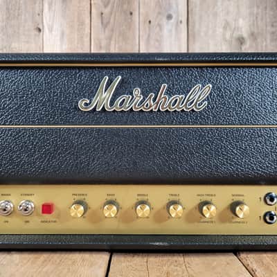Marshall 2018 Model 2245 JTM45 MKII Reissue Head w/ Studio Slips Cover, Near Mint - Black image 6