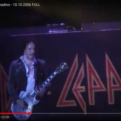 Def Leppard 2008 Stage Used Logo Backdrop. Joe Elliot COA image 8