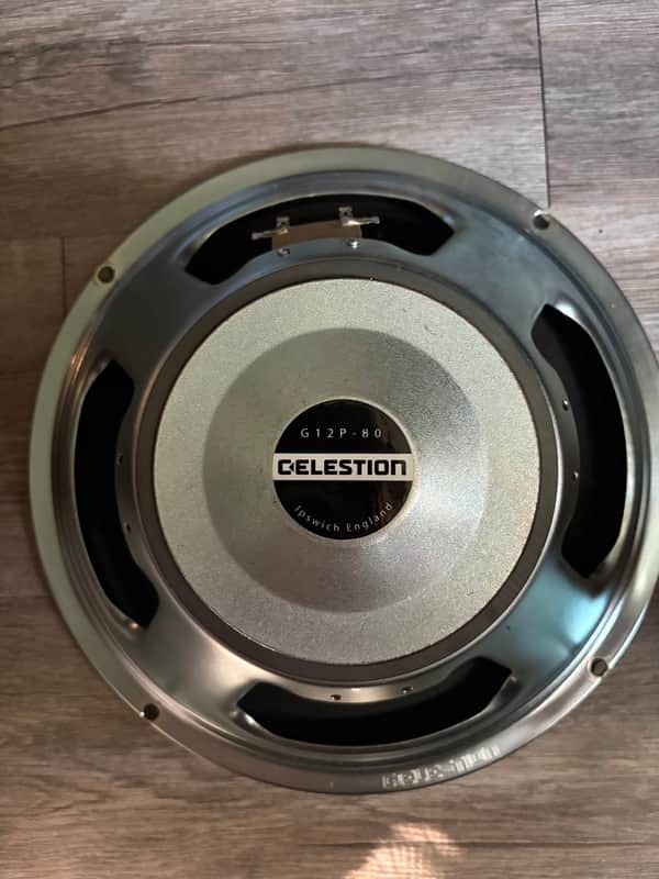 Celestion G12P-80 Seventy 80 12" 80-Watt 8ohm Guitar Amp Speaker 2020s - Silver image 1