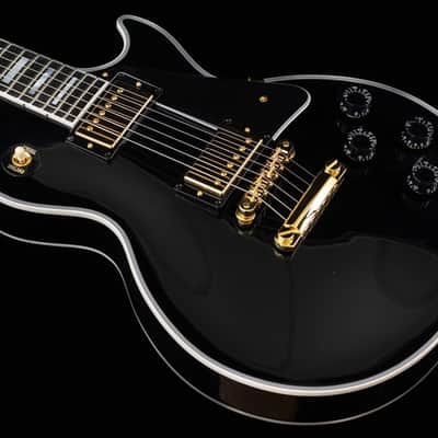 Gibson Custom Les Paul Custom w/ Ebony Fingerboard Gloss Ebony image 12
