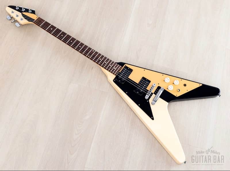 1980s Fernandes Michael Schenker FV-85MS Flying V Vintage Guitar