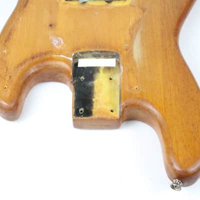1965 Vintage Fender Jazz Bass Body L-Series Natural ~LIGHT WEIGHT~ USA 1960s Pre-CBS image 10
