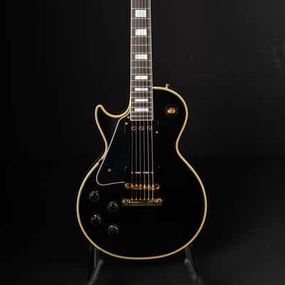 Gibson 1954 Les Paul Custom VOS Lefthand Staple Pickup - Black Beauty image 2
