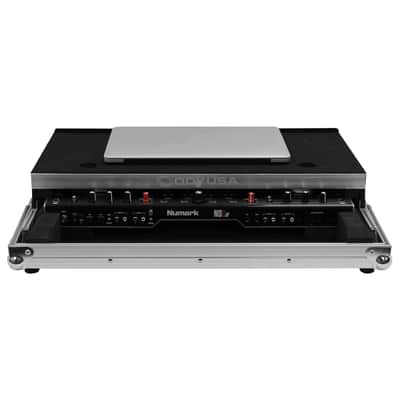 Odyssey FRGSNS6II, Low Profile Case with Glide Platform for Numark NS6II Controller image 4