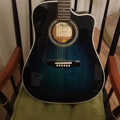 Alvarez 5081N B 90's Flame Maple Teal image 4