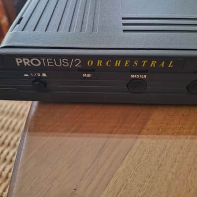 E-MU Systems Proteus/2 Rackmount mdl 9012 Orchestral 1990 - Black