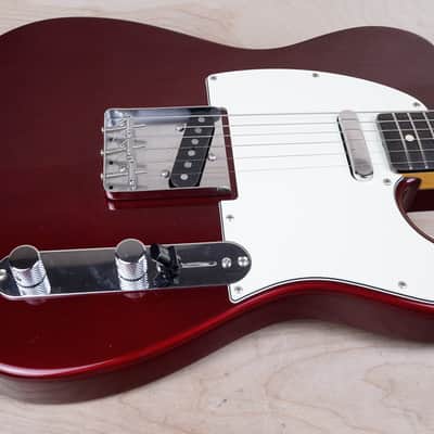 Fender Made in Japan Classic '60s Telecaster 2016 Old Candy Apple Red w/ Bag image 3