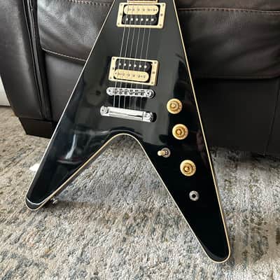 Gibson Flying V Traditional Pro Ebony 2012 - Ebony image 3